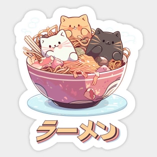 Let's eat Ramen Sticker